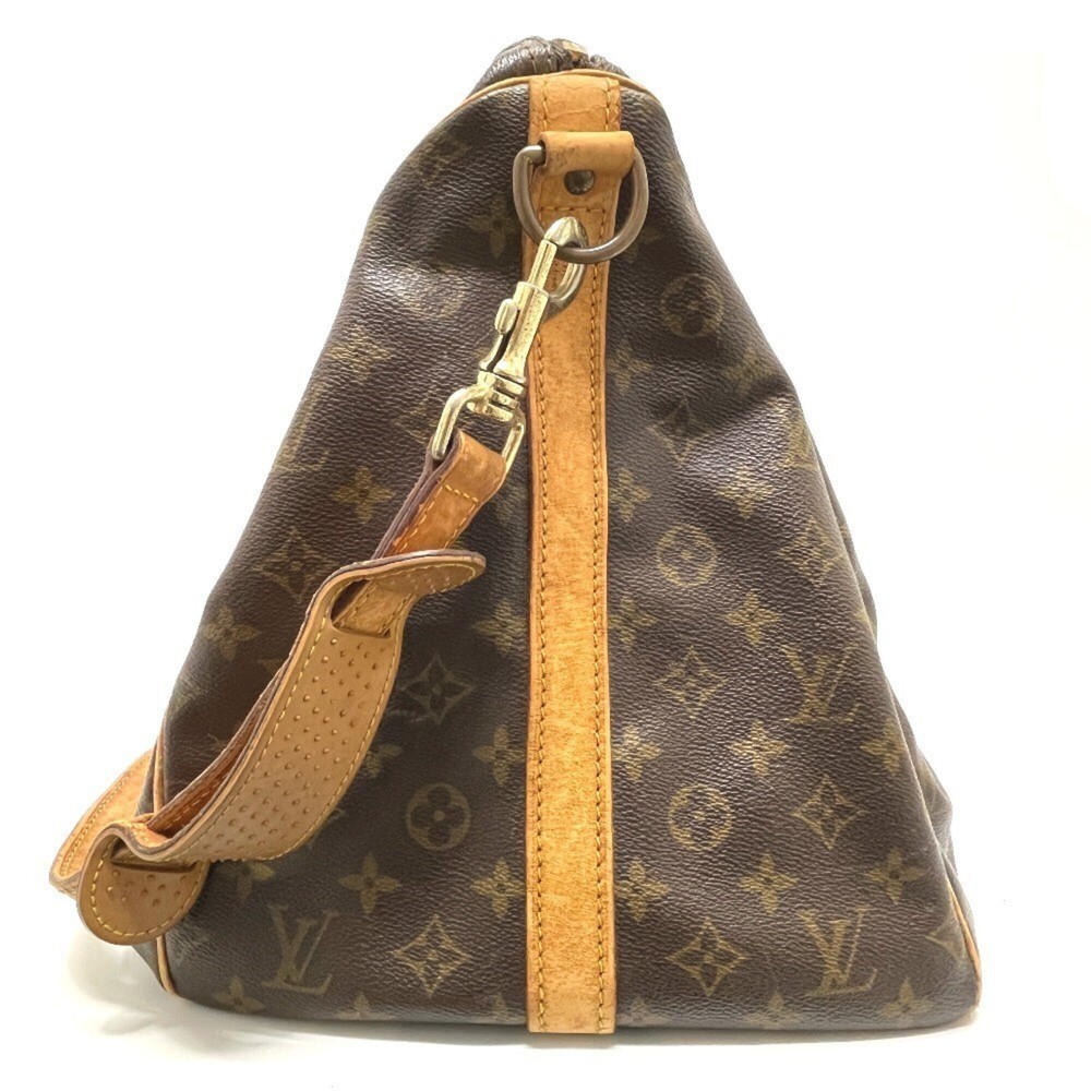 LOUIS VUITTON Authentic Brown Monogram Canvas Boston Bag - Picture 4 of 16